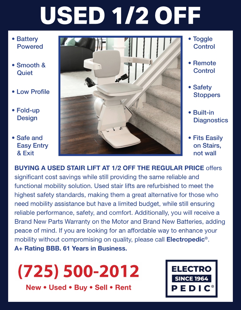 San Francisco used stairlifts are refurbished second hand recycled chairlifts